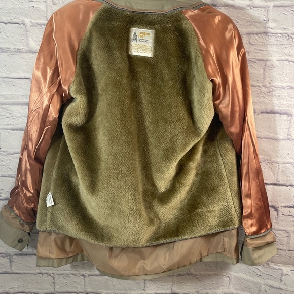 Tan Harrington Jacket Mens Zip Front Classic Style Outerwear Size Large - Picture 9 of 16